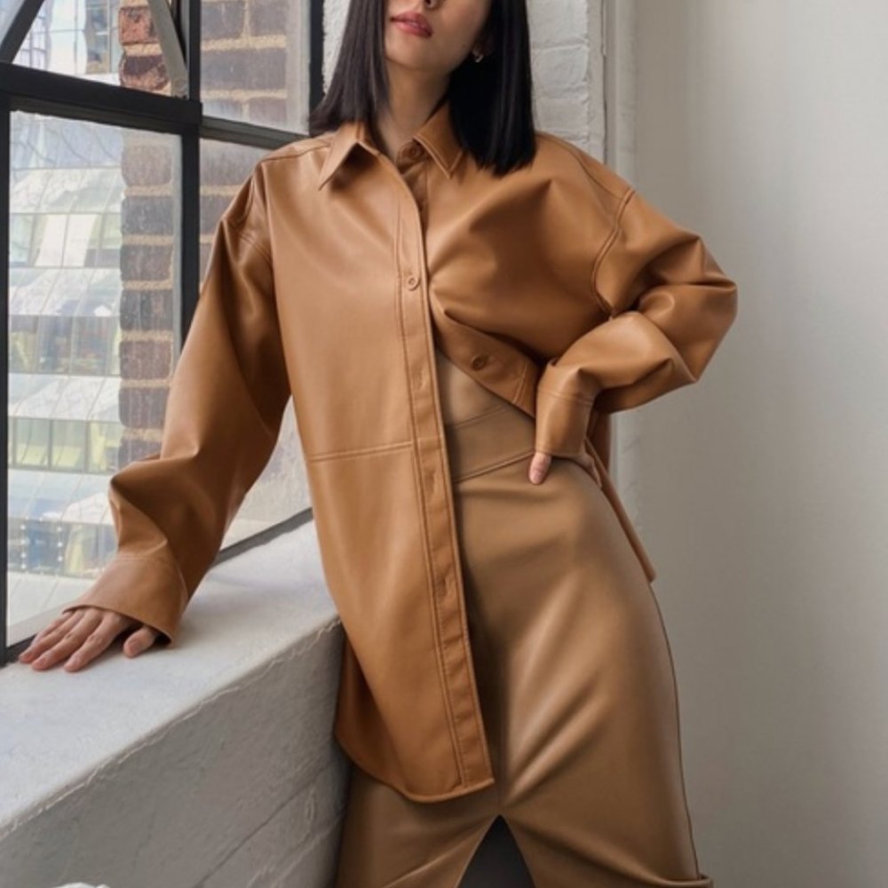 Aritzia Pelli Shirt Jacket